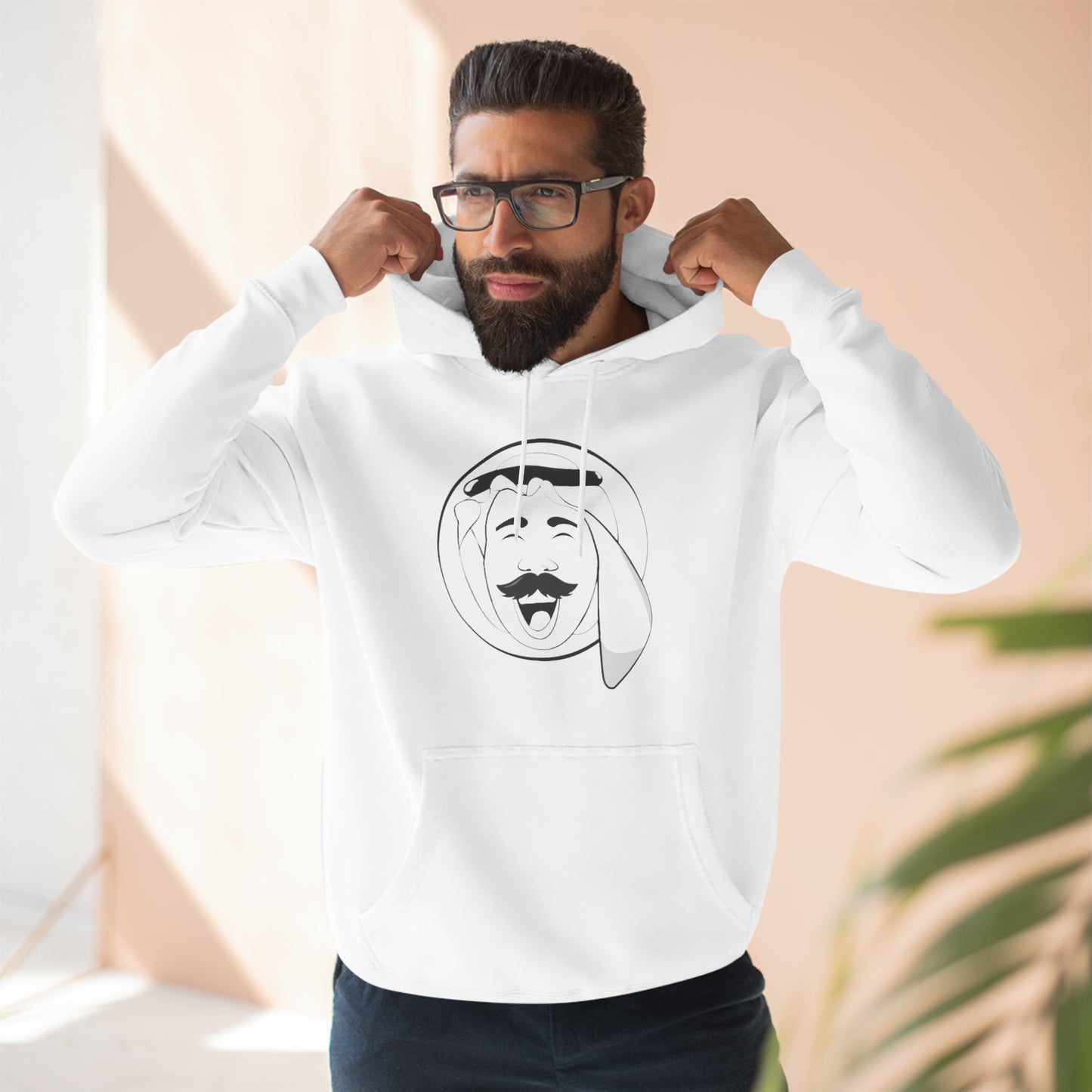 The Arab Card Game Unisex Premium Pullover Hoodie