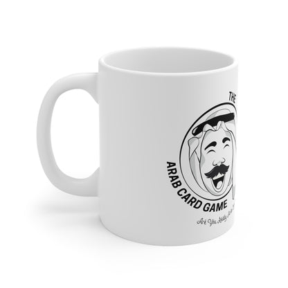 The Arab Card Game Ceramic Mug 11oz