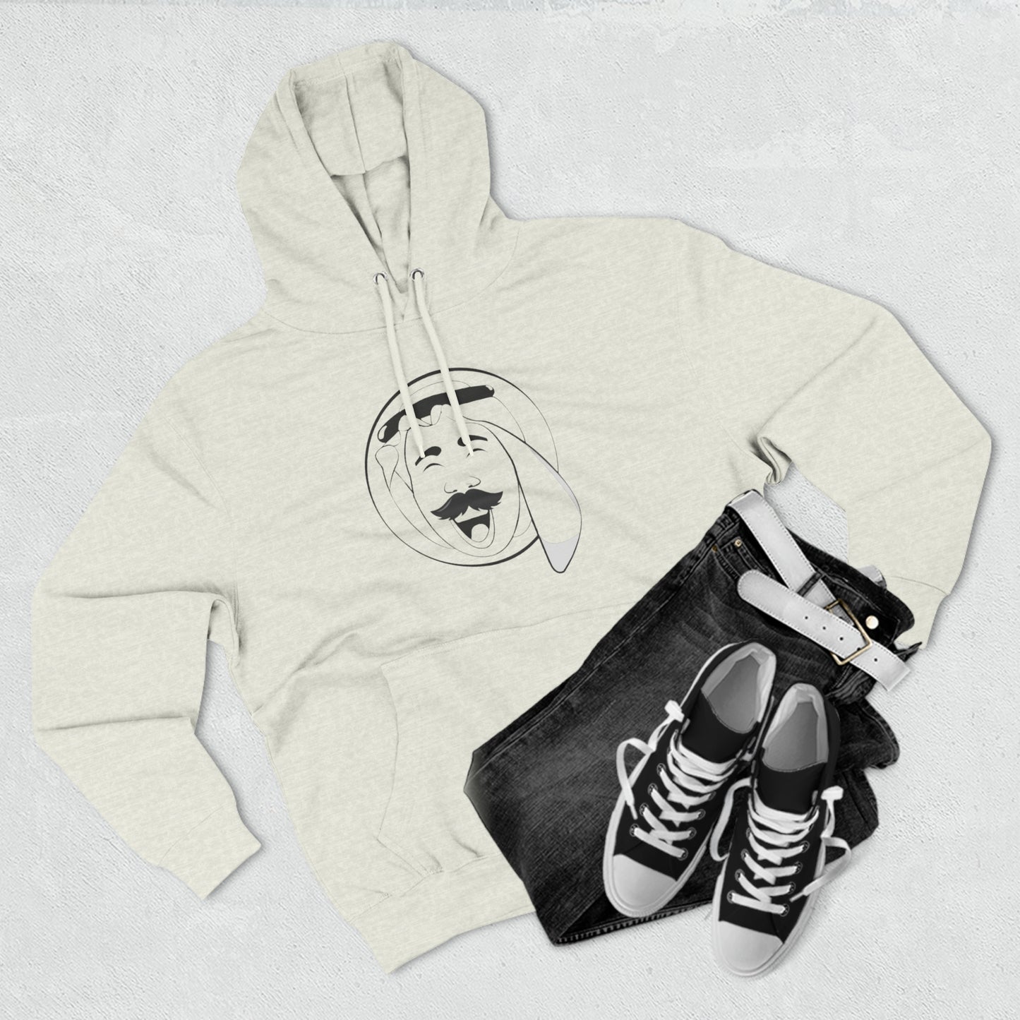 The Arab Card Game Unisex Premium Pullover Hoodie